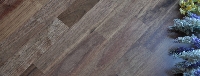 3 Strip Walnut Flooring width=